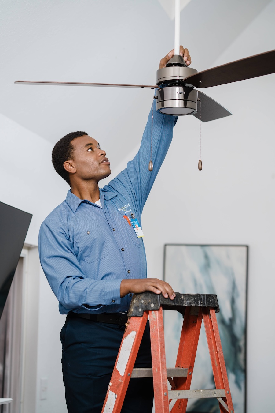 Ceiling Fan Replacement in Campbell, CA