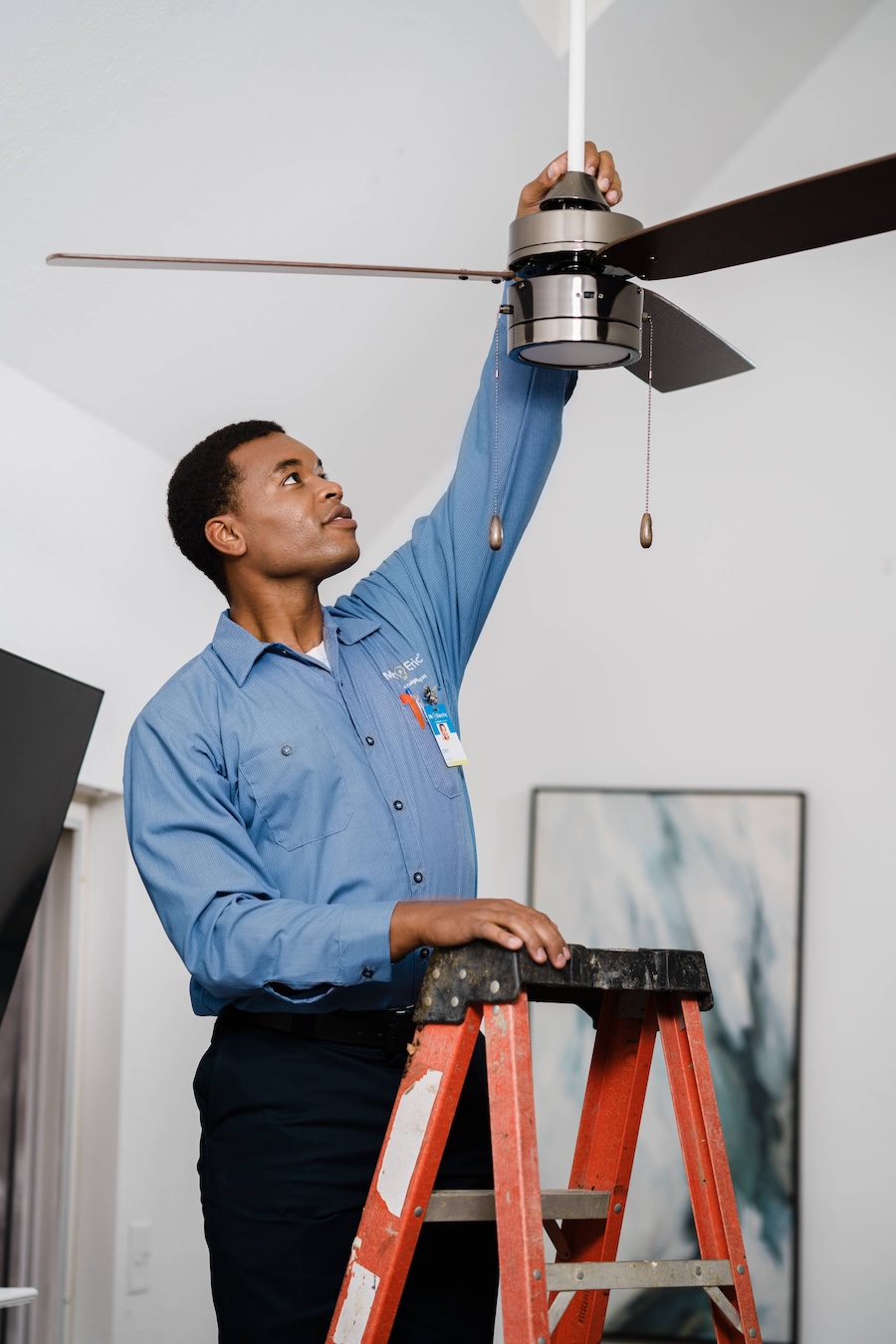 Ceiling Fan Replacement in Fremont, CA