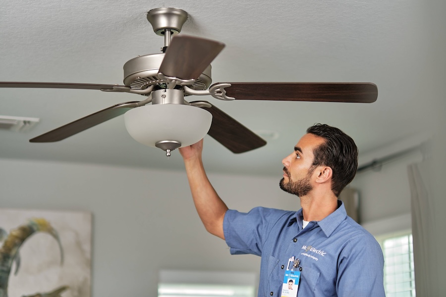 Ceiling Fan Replacement in Milpitas, CA